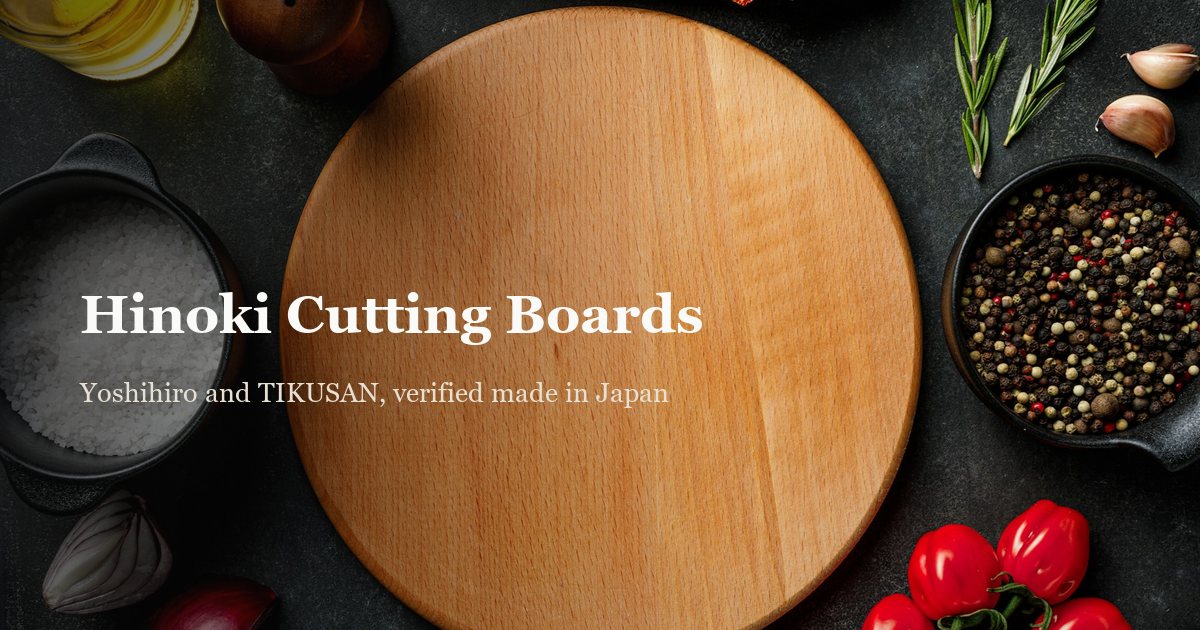 Best Hinoki Cutting Boards: Actually Made in Japan?