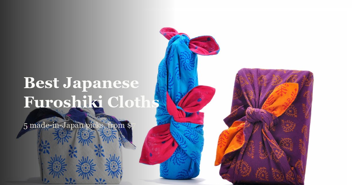 Best Japanese Furoshiki Wrapping Cloths: Made in Japan?