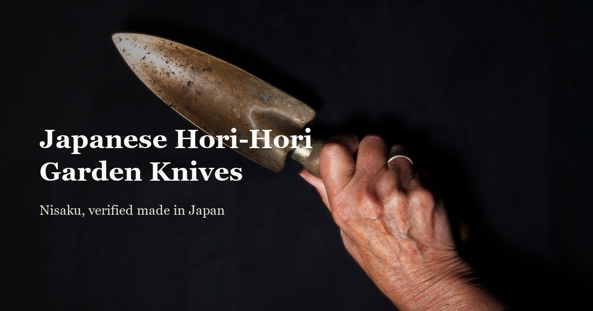 Best Japanese Hori-Hori Knives: Actually Made in Japan?