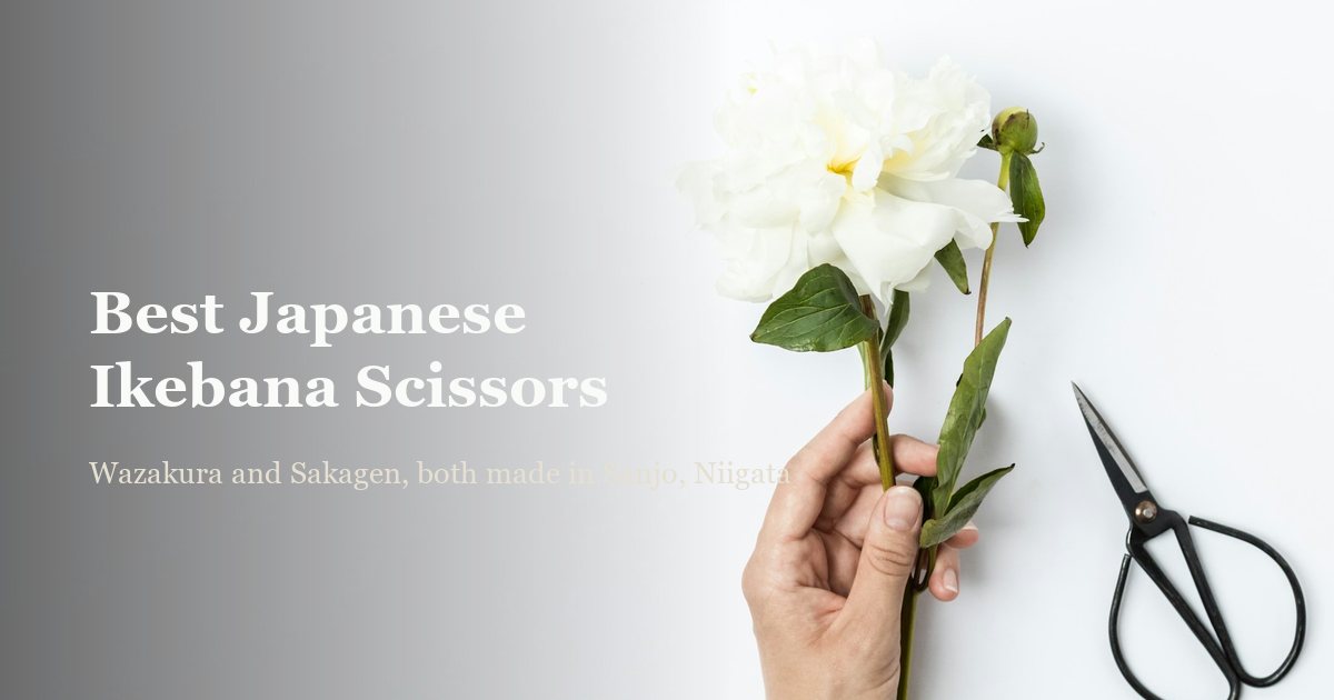 Best Japanese Ikebana Scissors: Actually Made in Japan?