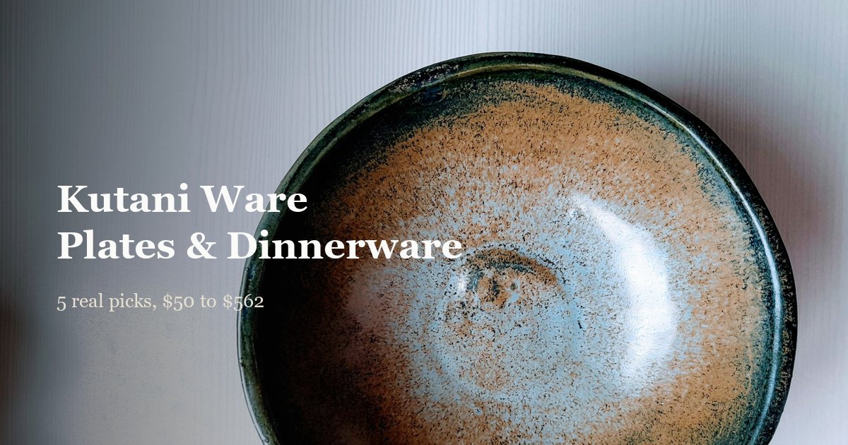 Best Kutani Ware Plates and Dinnerware: 5 Picks in 2026