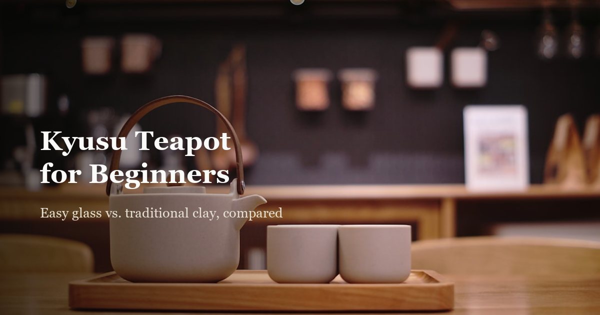 Kyusu Teapot for Beginners: Which One Should You Buy?