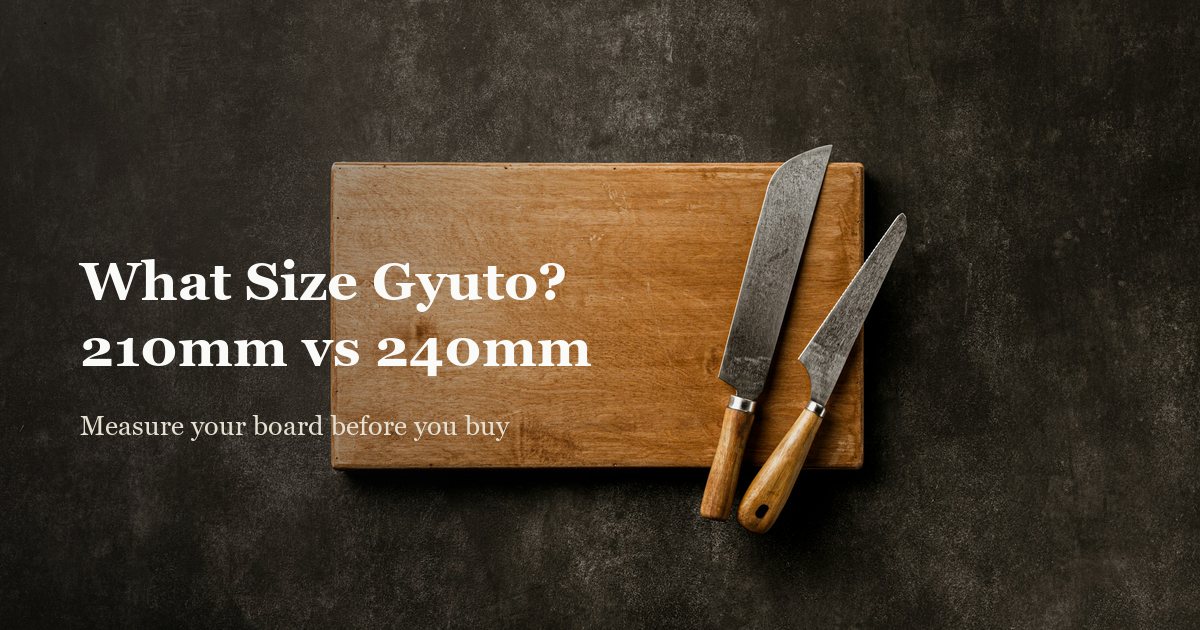 What Size Gyuto Should You Get? 210mm vs 240mm